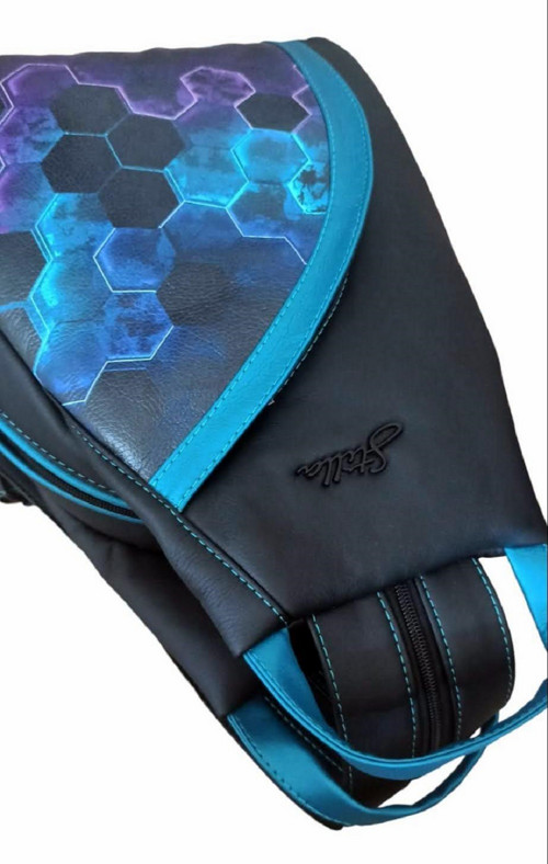 Variabilní batoh Geometry turquoise — foto 5