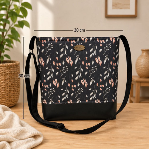 Crossbody - Lístky na černé — foto 2