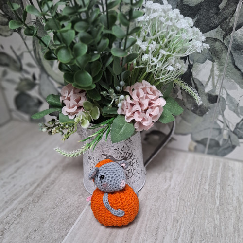 Návod na háčkovanou myšku — foto 2