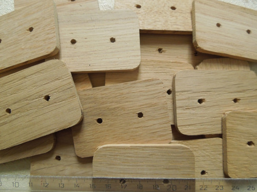 Velké dřevěné knoflíky — foto 2