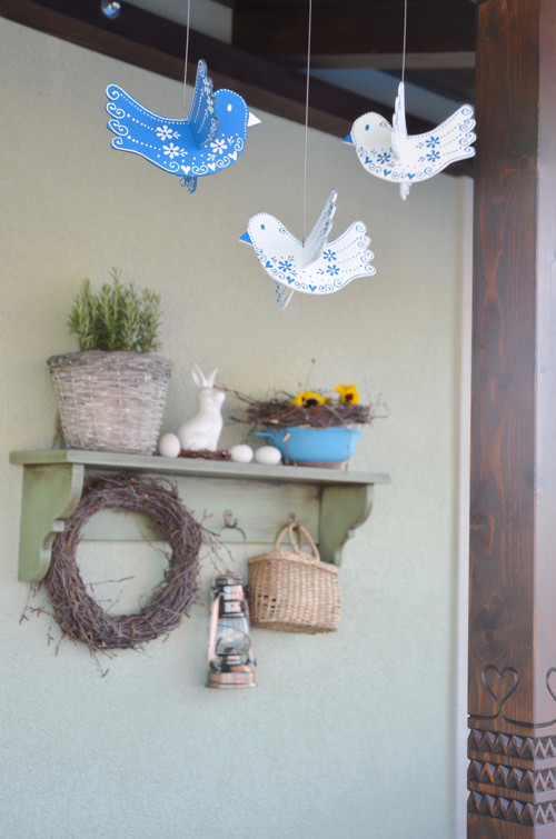 Ptáček závěsný modrý — foto 3