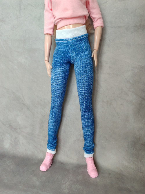 Jeans legíny — foto 4