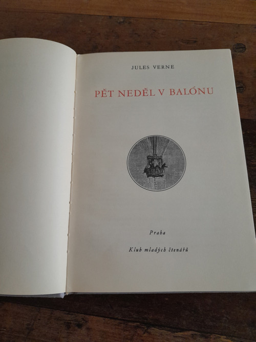 Kniha...Pět neděl v balónu — foto 6