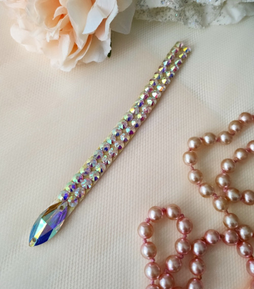 Pásek do vlasů Charm zdobený AB crystaly — foto 3