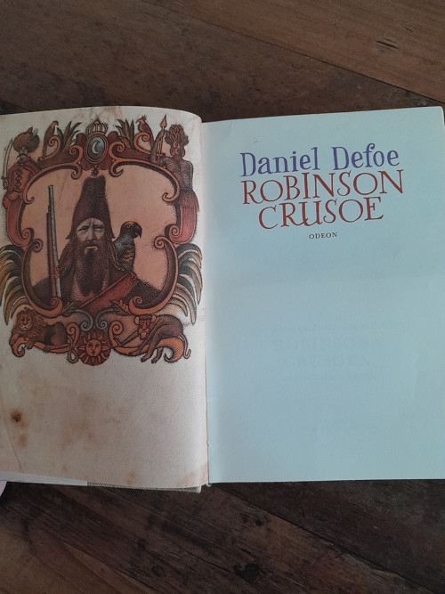 Kniha....Robinson Crusoe — foto 3