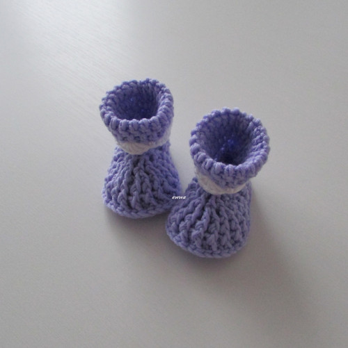 Háčkované botičky (10 cm) — foto 4