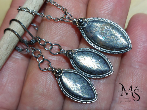 LATTICE SUNSTONE - sada šperků — foto 2