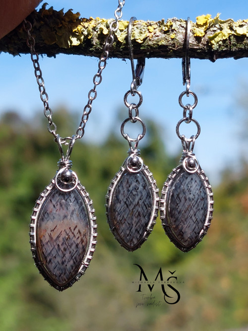 LATTICE SUNSTONE - sada šperků — foto 3