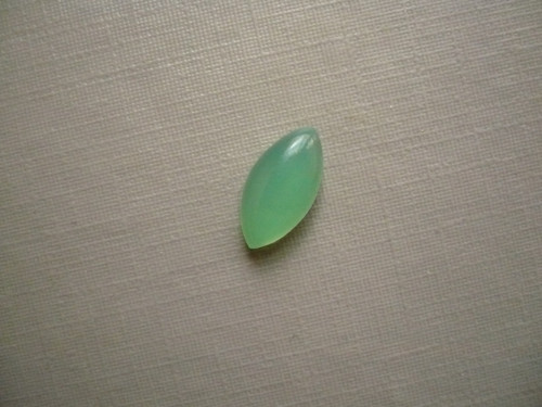 Kabošon - chrysopras 12 mm, č.37Bf — foto 2