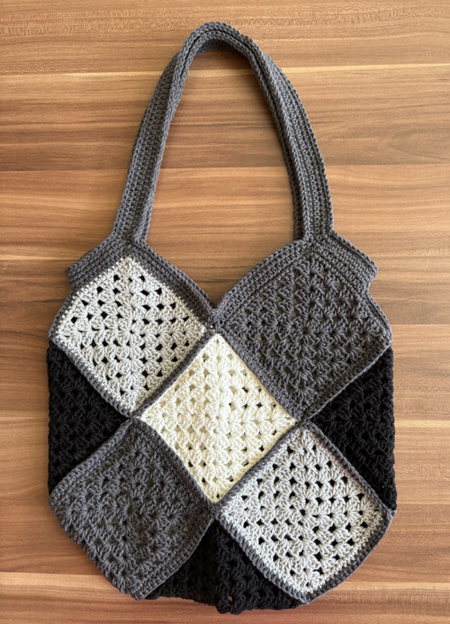 Háčkovaná taška — foto 3