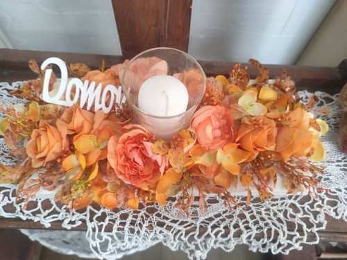Aranžmá svícen Domov — foto 2