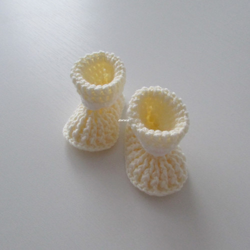 Háčkované botičky (10 cm) — foto 5