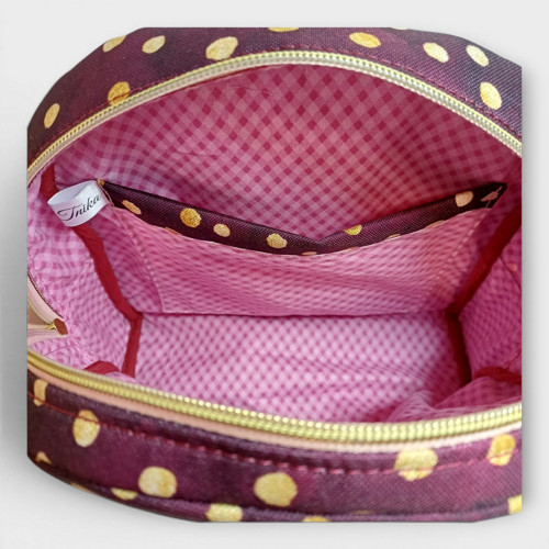 Batoh LELA Bordeaux Gold — foto 5