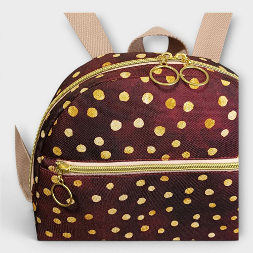 Batoh LELA Bordeaux Gold — foto 2