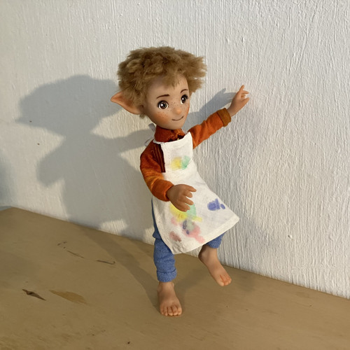 Autorský panáček skřítek na přání — foto 3