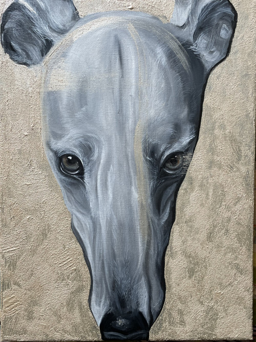 Chrt art face .... plátno — foto 6
