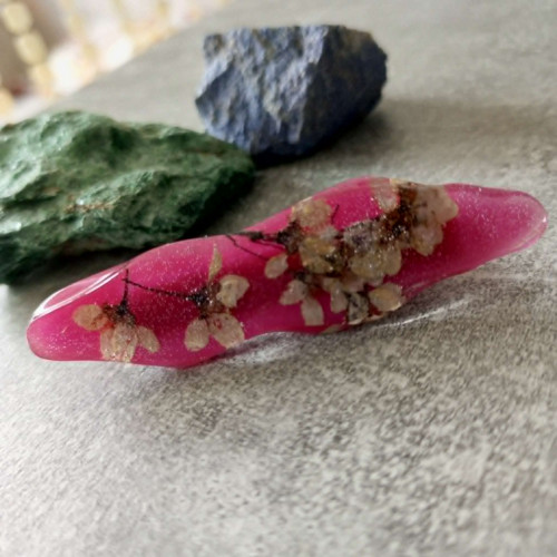 Sponka do vlasů s květy — foto 2