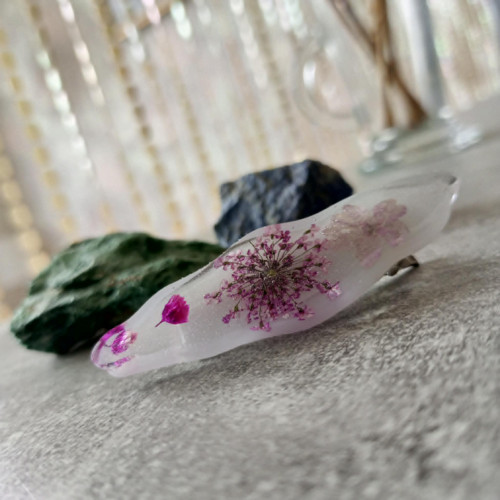 Sponka do vlasů lila — foto 3