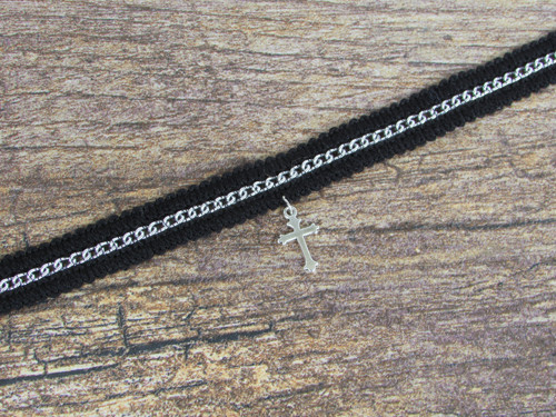 Choker s křížkem — foto 3