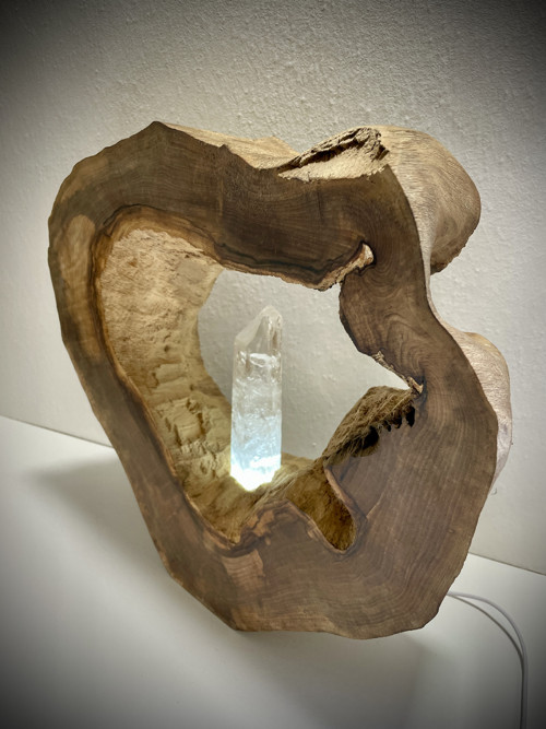 Lampa z ořechu — foto 3