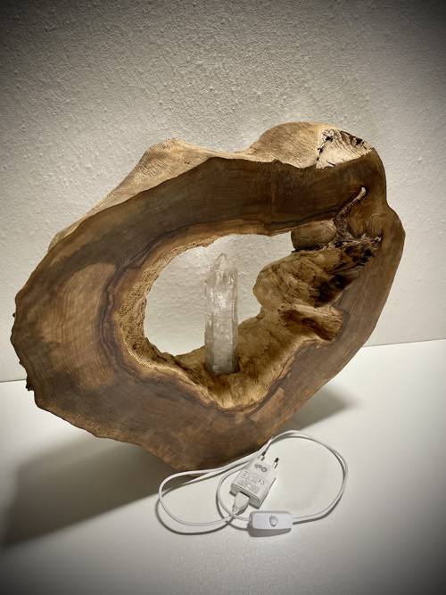 Lampa z ořechu — foto 5