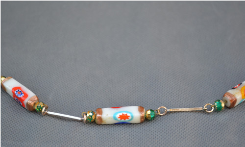 Letní náhrdelník - millefiori — foto 2