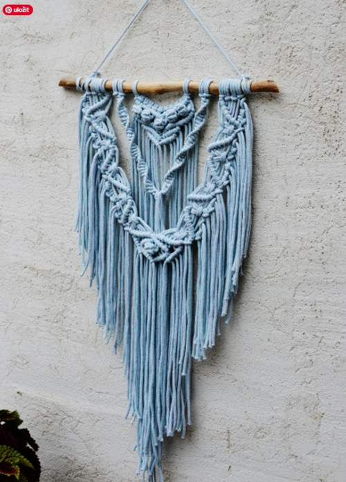 Macramé MINT-GREY XL — foto 3