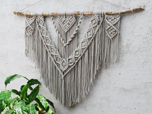 Macramé XL - BARVA BÉŽOVÁ — foto 2