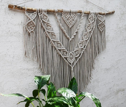 Macramé XL - BARVA BÉŽOVÁ — foto 5