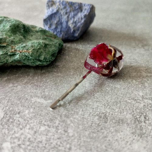 Sponka do vlasů růžička — foto 2