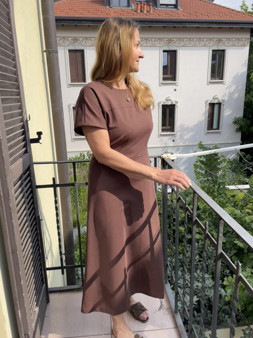 Dámské šaty EVELIN z BIO úpletu. — foto 3