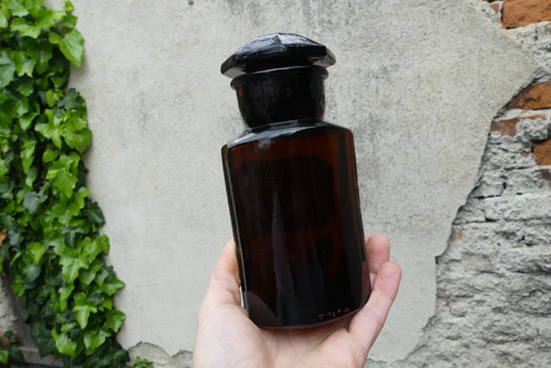 Zinc. Sulfuric....lékárenská lahev — foto 4