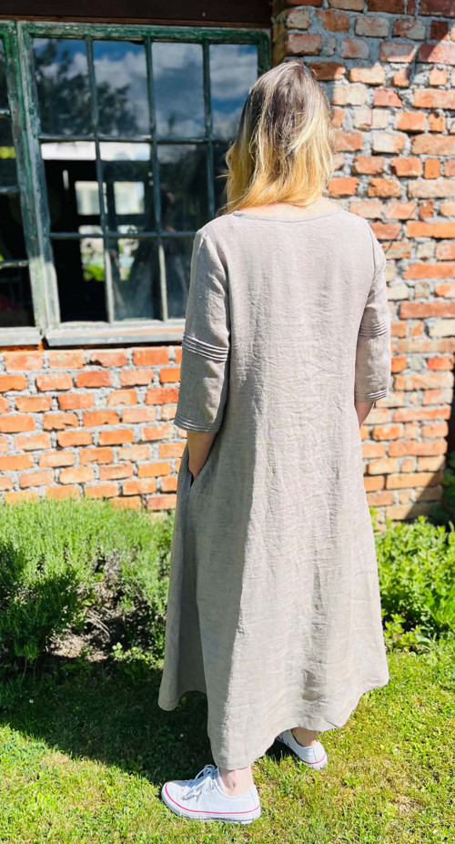 Lněné šaty Mila — foto 5