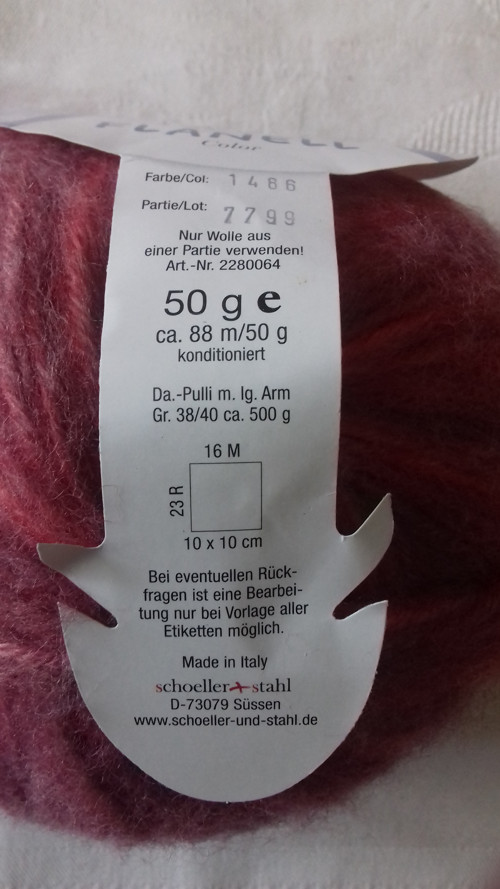 Příze schoeller stahl Flanell color — foto 2