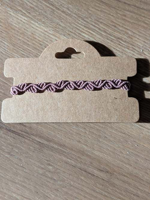 Micro-macramé náramek — foto 2