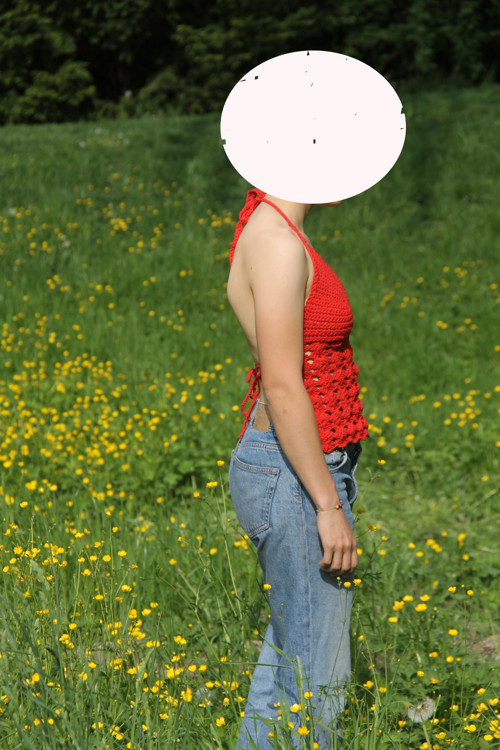 Háčkovaný top — foto 2