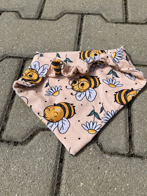 Šátek pro psy - Bumblebee- velikost M — foto 4