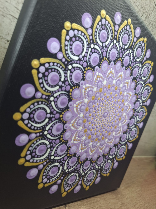 Fialová Mandala — foto 3