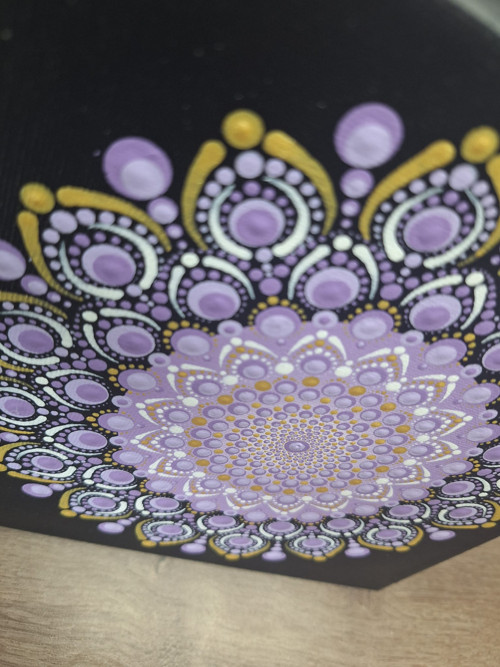 Fialová Mandala — foto 4
