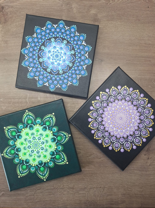 Fialová Mandala — foto 5