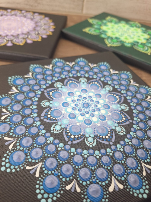 Modrá mandala — foto 5