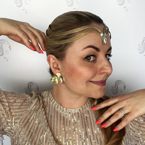 Čelenka příčesek do vlasů Šeherezáda — foto 3