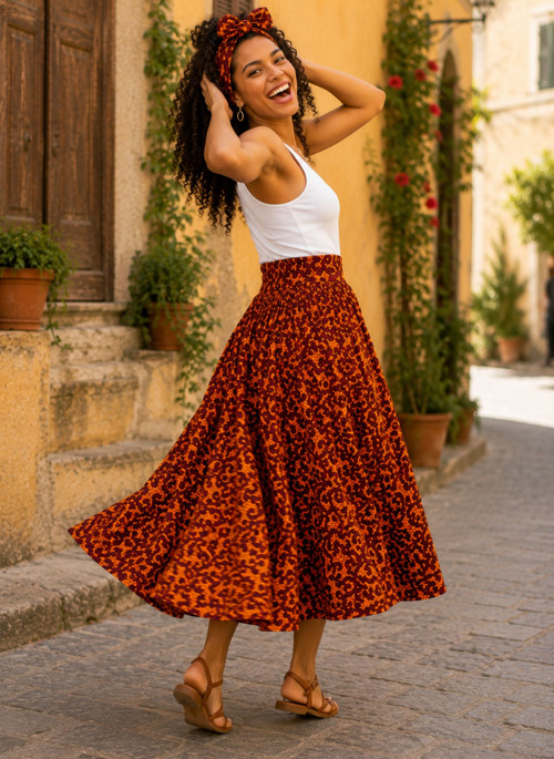 Afrika Set - Oranžová — foto 2