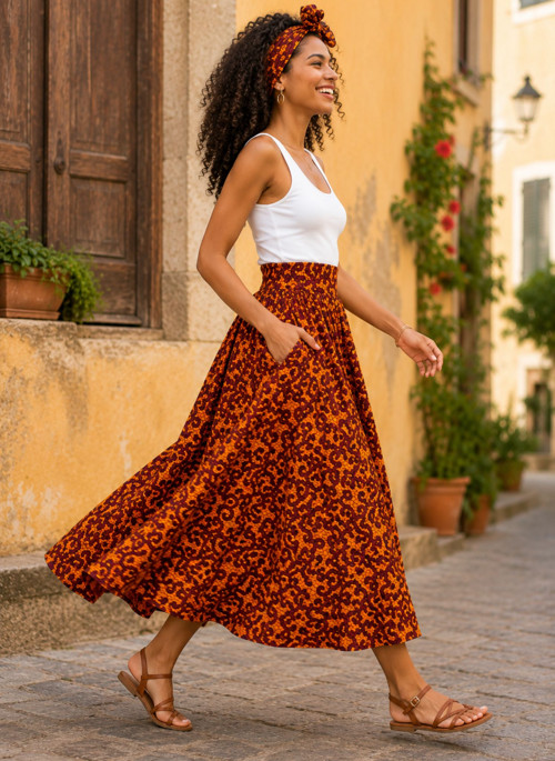 Afrika Set - Oranžová — foto 3