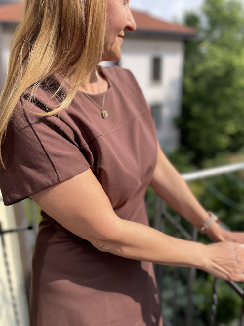 Dámské šaty EVELIN z BIO úpletu. — foto 6