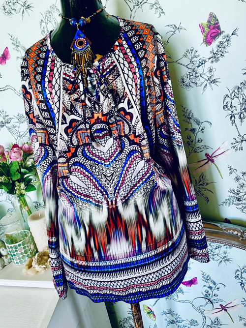 Tunika boho aztécká — foto 2