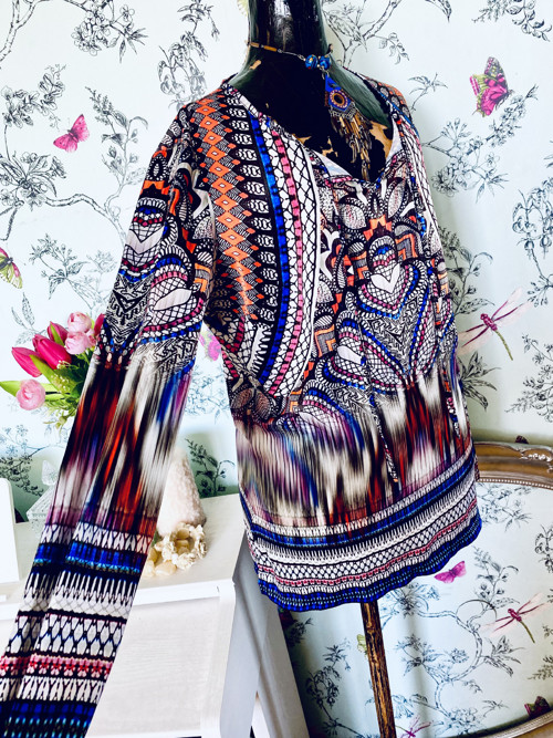 Tunika boho aztécká — foto 4