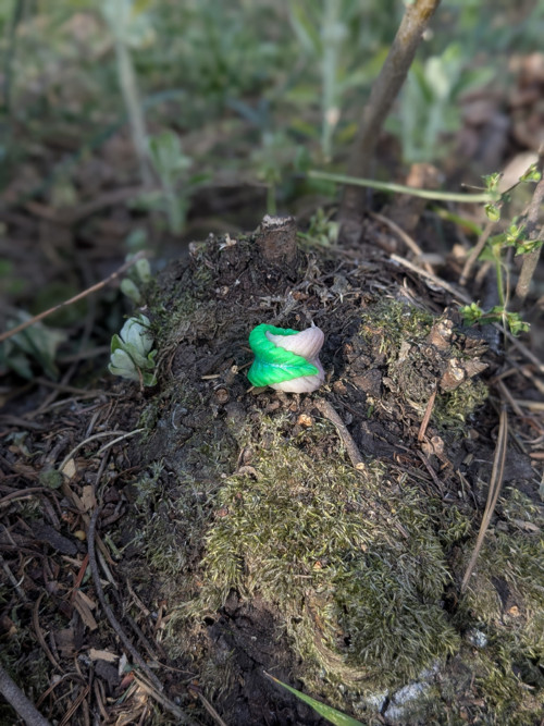 Mini lístky v objetí — foto 2