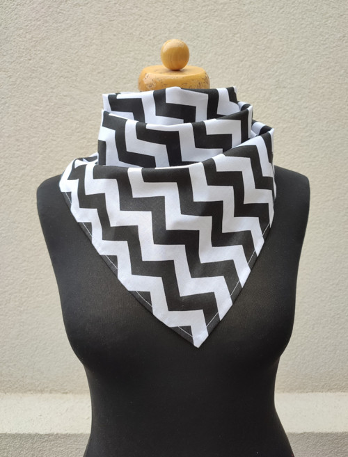 Bavlněný Šátek - Chevron — foto 3