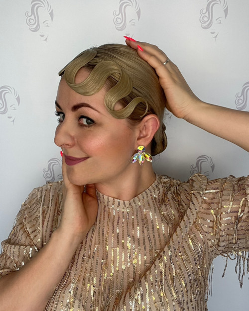 Příčesek do vlasů Wave ve stylu 30. let — foto 6